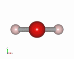 折れ線AB2型分子の分子軌道計算